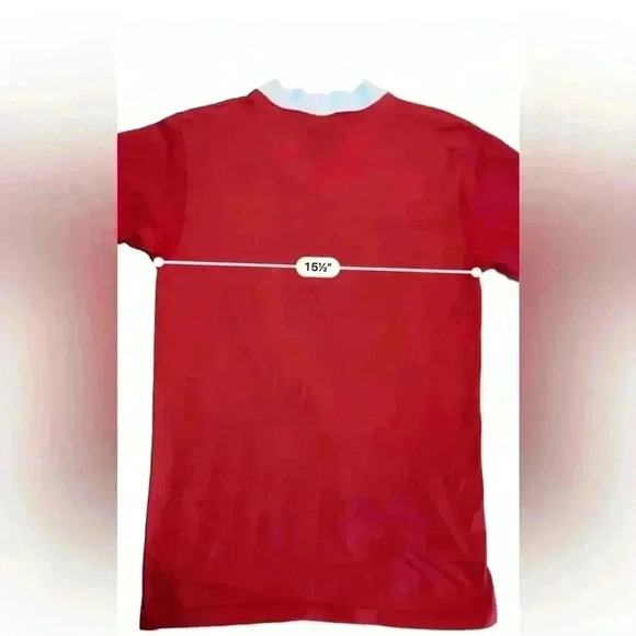 VTG Proud To Be A Christian Glitter Vinyl USA Ringer T Shirt Sz S - Picture 8 of 8